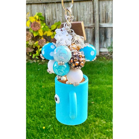 Heidi Kenney x Kid Robot Hot Chocolate Keychain Purse Bag Charm - Picture 6 of 8